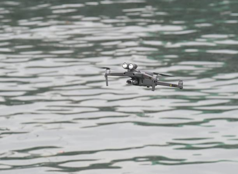 香港土木署拟推无人机检查海事设施 省时又省钱