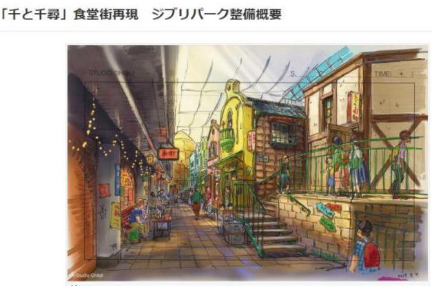 重现动漫场景！ 日本公布“吉卜力公园”概念图