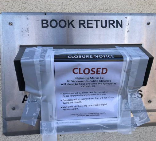 加州DMV暂关（首府总部除外），萨克拉门托28家图书馆闭馆。