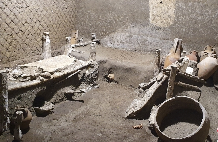 意大利庞贝古城发现罕见“奴隶屋”遗迹！