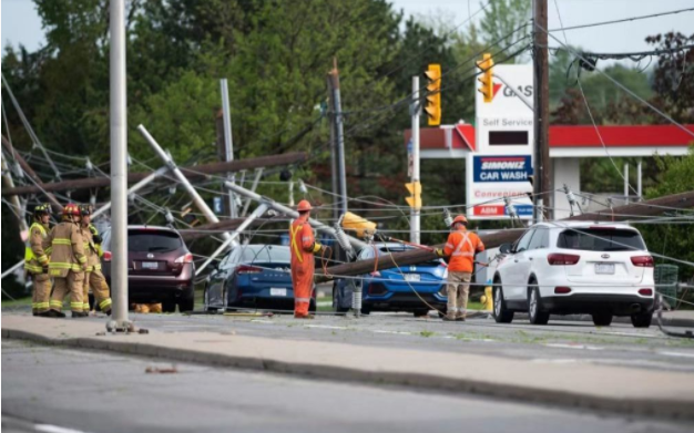 加拿大东部风暴造成至少8人死亡 数十万居民断电！