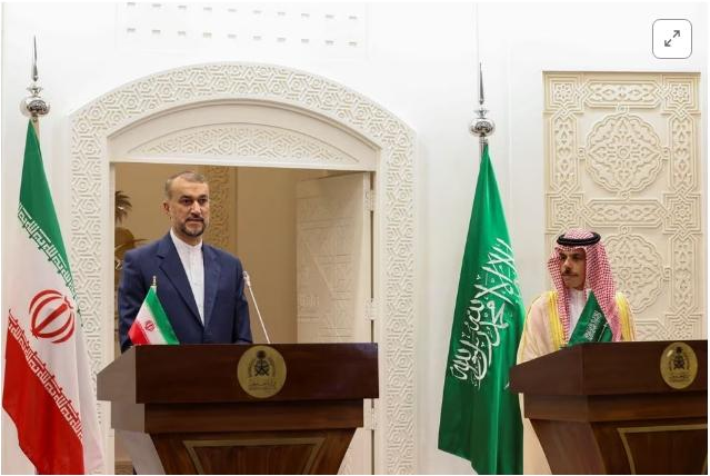 七年来首访沙特 伊朗外长赞两国关系走上正轨！