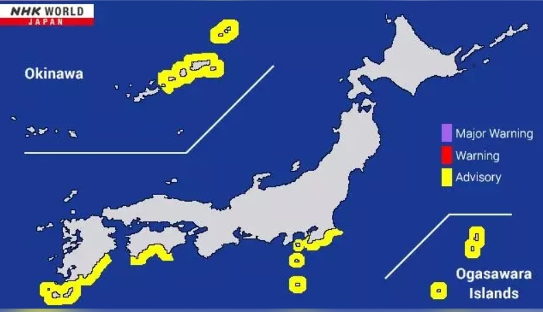 日本伊豆群岛地震 最大规模5.4 日气象厅急发海啸警报！